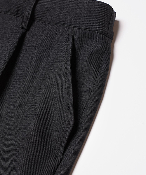 MR.OLIVE / RETORO POLYESTER TWILL / EASY ONE PLEATS STA