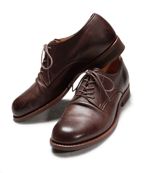 MR.OLIVE E.O.I WATER PROOF SHIRINK LEATHER / PLAIN TOE OXFORD SHOES NEW  ITEM | MR.OLIVE（ミスターオリーブ）公式通販サイト