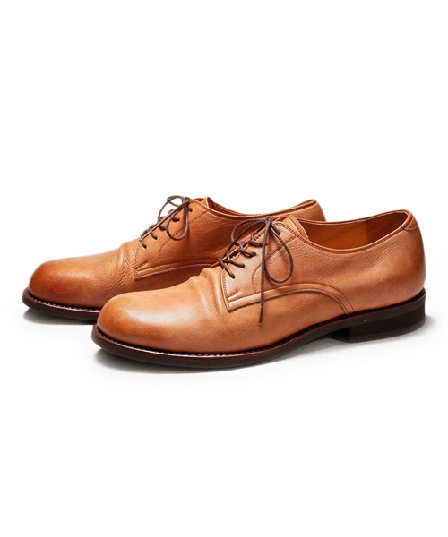 MR.OLIVE E.O.I WATER PROOF SHIRINK LEATHER / PLAIN TOE OXFORD 