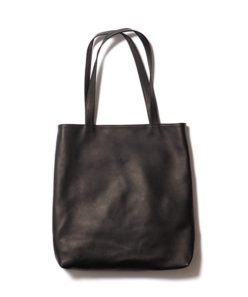 MR.OLIVE E.O.I / WATER PROOF WASHABLE LEATHER / GUSSET POCKET TOTE 