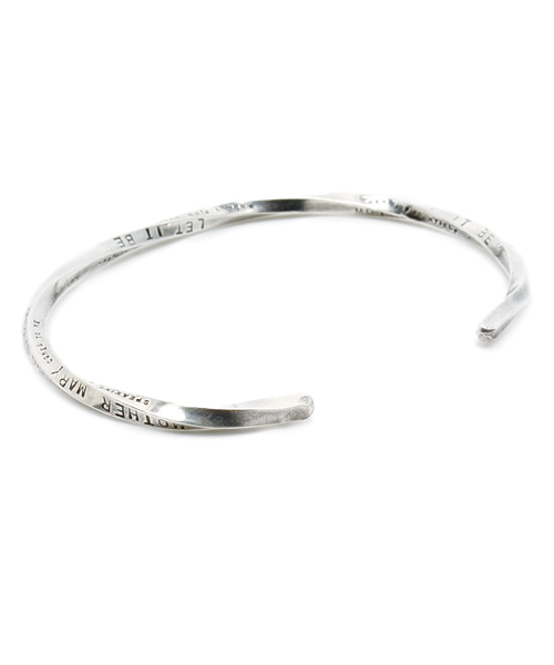 Stamped & Twisted Bangle -Thin- ACCESSORY | MR.OLIVE（ミスター