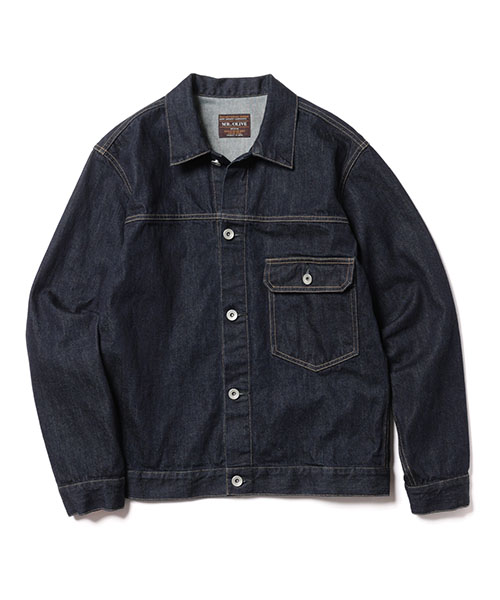 12oz CRUNCH DEINIM / TYPE 1ST G-JACKET OUTER | MR.OLIVE（ミスター