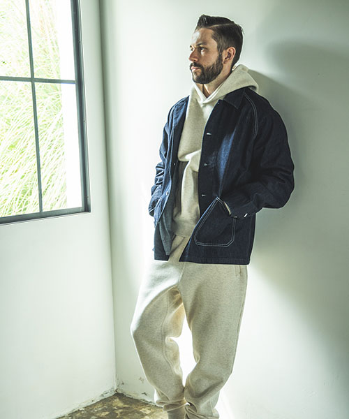 12oz CRUNCH DEINIM / COVERALL JACKET OUTER | MR.OLIVE（ミスター ...