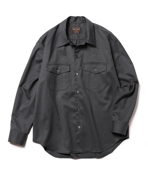 MR.OLIVE ミスターオリーブ / SUPER 100´S WOOL TWILL CPO SHIRT