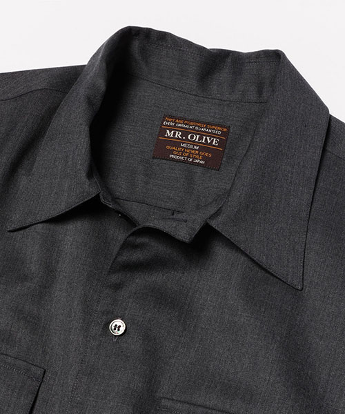 SUPER 100'S WOOL TWILL / CPO SHIRT SHIRTS | MR.OLIVE（ミスター