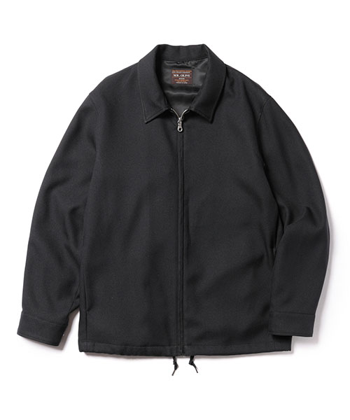 RETORO POLYESTER TWILL / ZIP UP COACH JACKET OUTER | MR.OLIVE ...