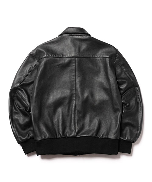 ANTIQUE HAIR SHEEP LEATHER / FLIGHT JACKET OUTER | MR.OLIVE ...