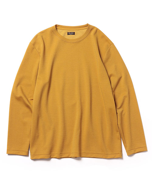 WOOL BLEND MILANO RIB / CREW NECK SHIRT CUT&KNIT | MR.OLIVE