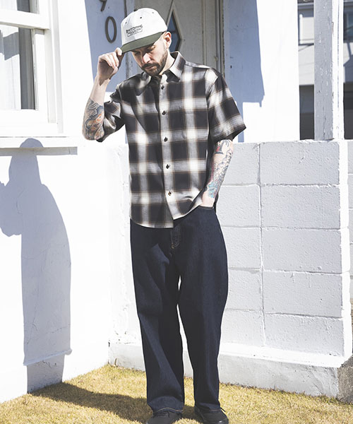 デニム・ジーパン JEMUT PEANUT WIDE WASHING PANTS MR103 13cm X 8cm 2cm Jemut(ジェモッ) - 海外通販のBUYMA