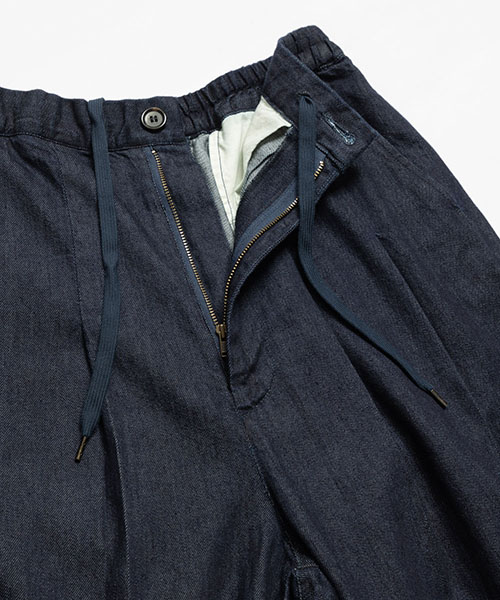 RINSE WASH 8oz DENIM / 2TACK WIDE EASY PANTS BOTTOMS | MR.OLIVE（ミスターオリーブ ）公式通販サイト