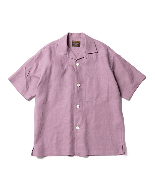 Nページ SILKY LINEN / OPEN COLLAR SHIRT SHIRTS | MR.OLIVE（ミスター