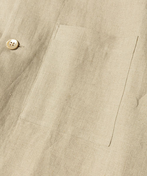 Nページ SILKY LINEN / OPEN COLLAR SHIRT SHIRTS | MR.OLIVE（ミスター