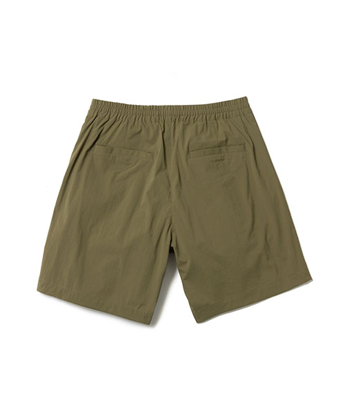 STRETCH WASHABLE NYLON / ONE TACK SHORTS BOTTOMS | MR.OLIVE