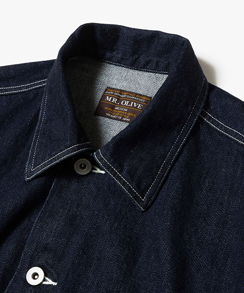 RINSE WASH 12oz CRUNCH DEINIM / COVERALL JACKET OUTER | MR