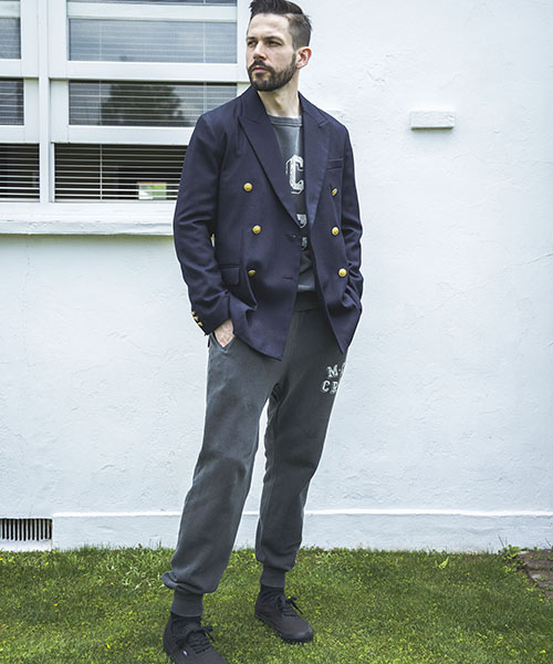 PREMIUM WOOL SAXONY / BOUBLE BREASTED BLAZER OUTER | MR