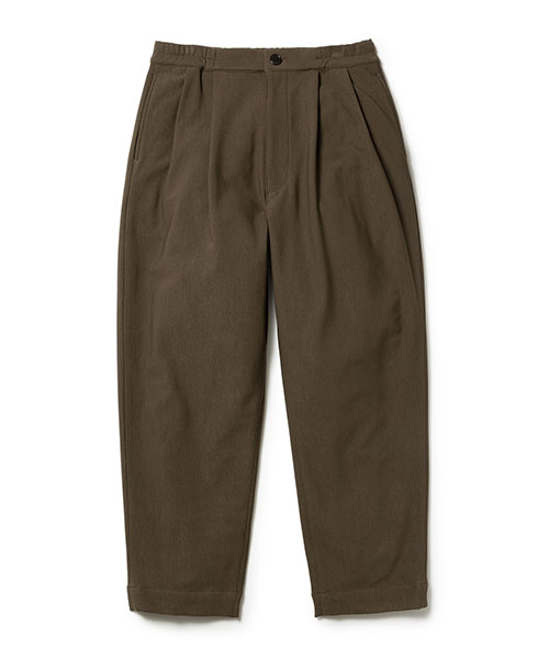 LEOTHERMO STRETCH PIQUE / 2TACK WIDE EASY PANTS BOTTOMS |  MR.OLIVE（ミスターオリーブ）公式通販サイト