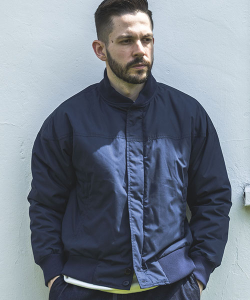 DC 防水 フーディジャケット ネイビー/オリーブ T/C PEACH WEATHER / DERBY JACKET OUTER | MR.OLIVE（ミスター