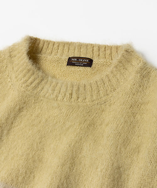 7G MOHAIR KNIT / MULTI BORDER SWEATER CUT&KNIT | MR.OLIVE（ミスターオリーブ）公式通販サイト