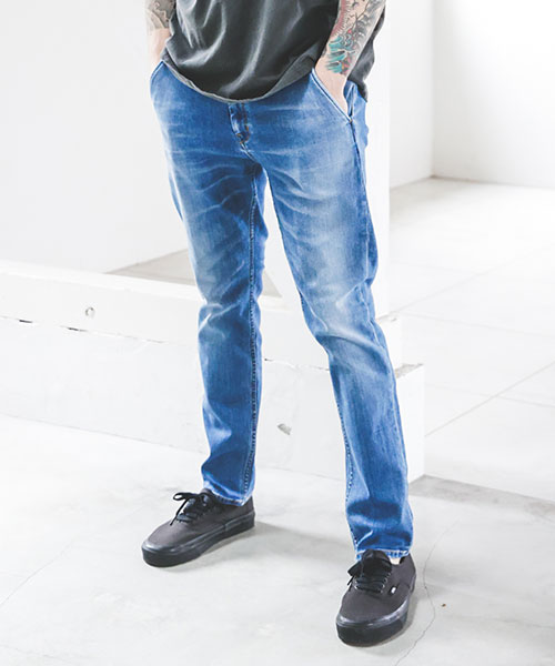 PT01 Edgard 48 SUPER SLIM FIT 綿ストレッチ 濃紺 PT01 Edgard 48 SUPER SLIM FIT 綿ストレッチ 濃紺 - メルカリ