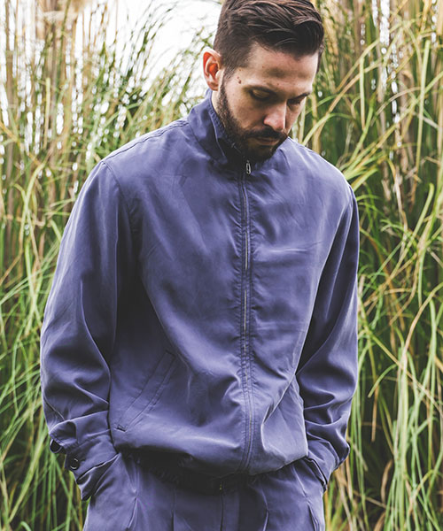 T/R POWDER CLOTH / TRACK JACKET OUTER | MR.OLIVE（ミスター