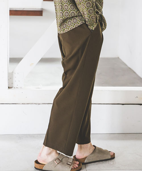 CLIMBER EASY PANTS オリーブ CLIMBER EASY PANTS POLY TWILL STRETCH SOLOTEX® by GRAMICCI
