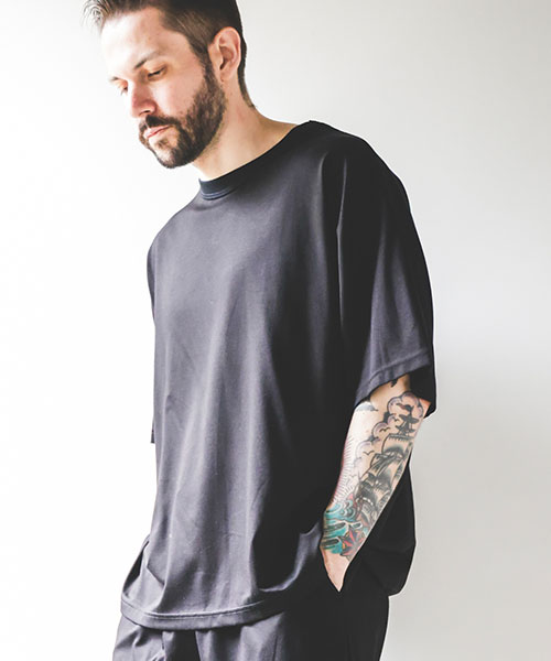 ICE PACK REVERSE MESH / VENTILATION T-SHIRT CUT&KNIT | MR ICE PACK REVERSE MESH / VENTILATION T-SHIRT CUT&KNIT | MR