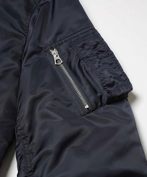 L-2 フライトジャケット オリーブ サイズ42 MILITARY NYLON / L-2 FLIGHT JACKET OUTER | MR.OLIVE