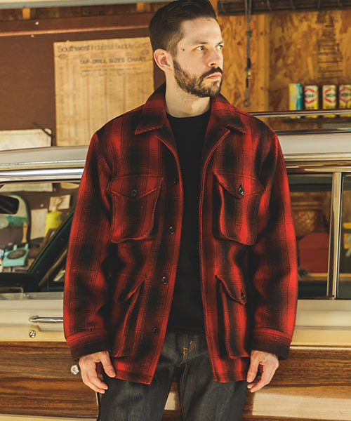 SKOOKUM COLLABORATION / MACKINAW JACKET OUTER | MR.OLIVE