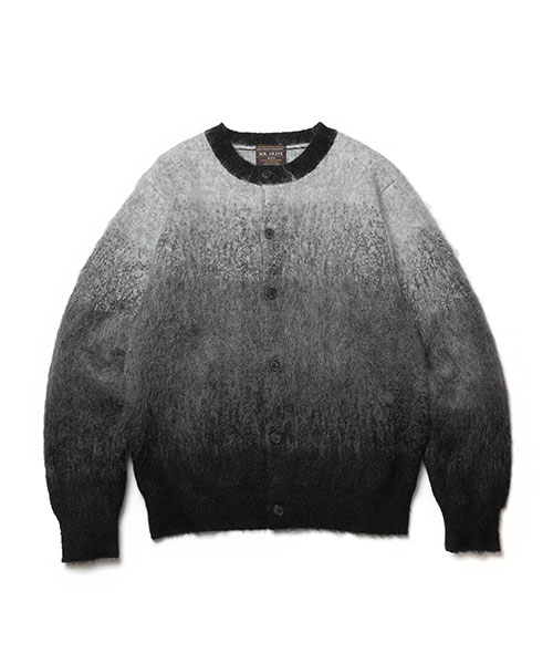 GRADATION MOHAIR KNIT / 6-BUTTON CARDIGAN CUT&KNIT | MR