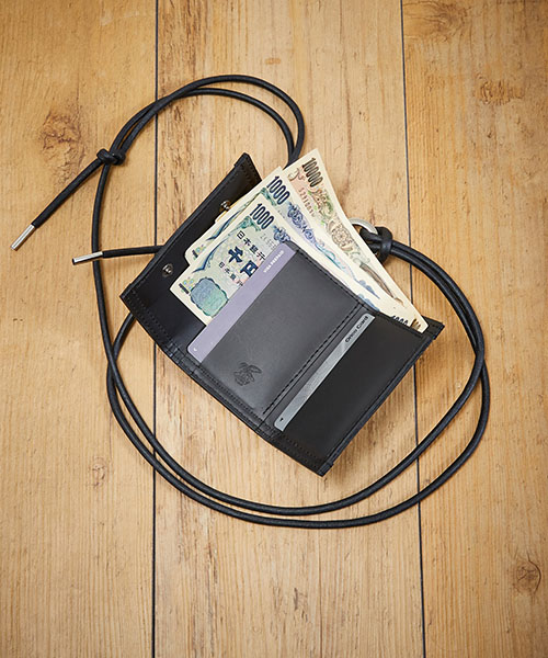 HORWEEN CHROMEXCEL LEATHER / COMPACT ZIP WALLET GOODS | MR