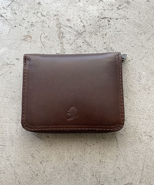 HORWEEN CHROMEXCEL LEATHER / COMPACT ZIP WALLET GOODS | MR.OLIVE 