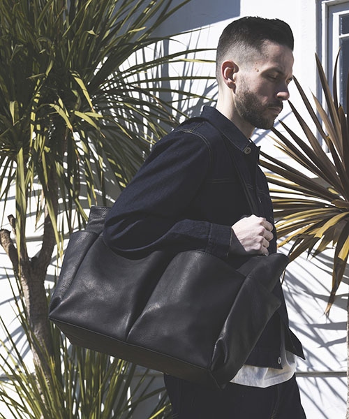 WATER PROOF WASHABLE LEATHER / LOGGER BAG (MEDIUM) SHOES&BAG