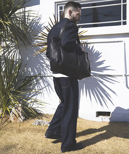 WATER PROOF WASHABLE LEATHER / LOGGER BAG (MEDIUM) SHOES&BAG