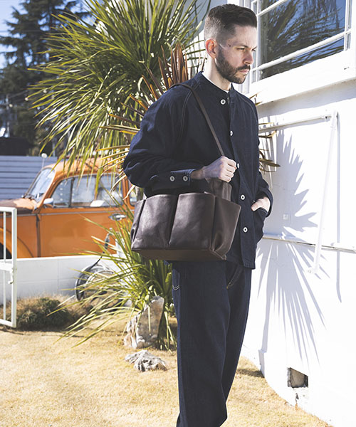 WATER PROOF WASHABLE LEATHER / LOGGER BAG (MEDIUM) SHOES&BAG